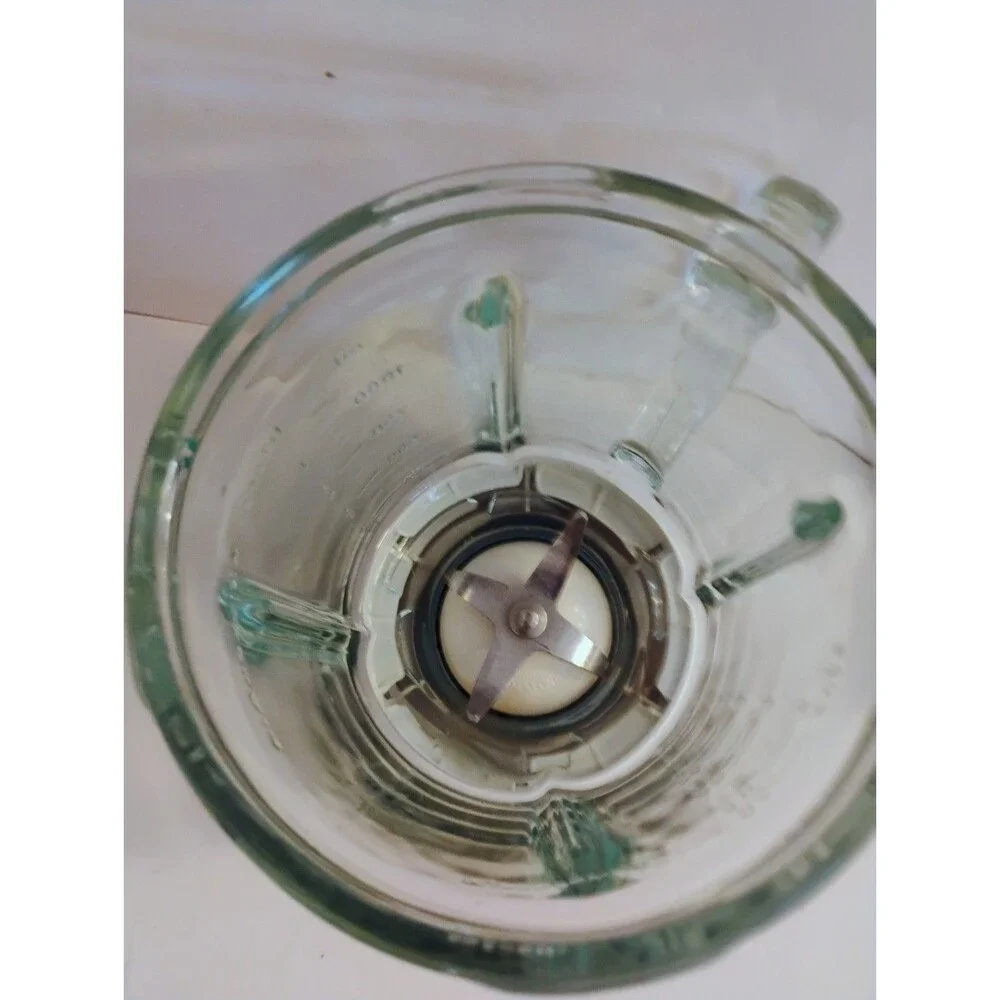 KitchenAid Blender Glass Jar Replacement Pitcher Lid Base Blade KSB5 KSB3 White